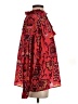 Cara Cara 100% Cotton Paisley Red Long Sleeve Blouse Size XS - photo 4