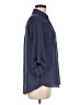 BCX 100% Polyester Solid Blue 3/4 Sleeve Blouse Size M - photo 4