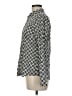 J.Crew Print Black Long Sleeve Blouse Size 6 - photo 5