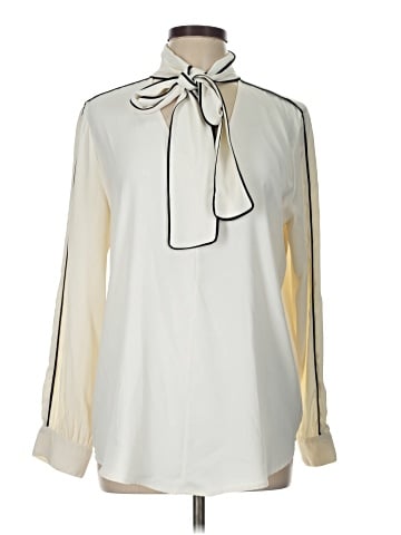 Ann Taylor Long Sleeve Blouse (view 1)