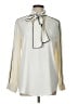 Ann Taylor 100% Polyester Ivory Long Sleeve Blouse Size L - photo 1