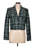 Calvin Klein Tweed Teal Blazer Size 10 - photo 1