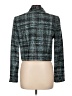 Calvin Klein Tweed Teal Blazer Size 10 - photo 2