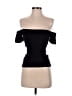 AGOLDE Black Short Sleeve Top Size XS - photo 1