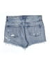 AGOLDE 100% Cotton Blue Denim Shorts Size 28 waist - photo 2