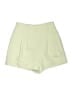 Dissh Solid Green Shorts Size 6 - photo 1