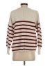 Madewell 100% Cotton Stripes Burgundy Pullover Sweater Size XS - photo 2