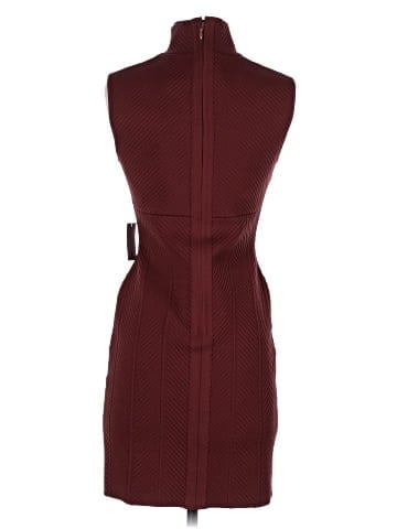 Herve Leger Ribbed Knit Keyhole Bust Dress (view 2)