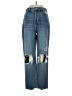 PacSun 100% Cotton Hearts Blue Jeans Size 25 waist - photo 1