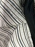 Vince. Stripes Silver Long Sleeve Button-Down Shirt Size XS - photo 8