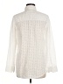 Gap 100% Polyester Polka Dots Ivory Long Sleeve Blouse Size M - photo 2