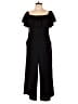 Unbranded 100% Polyester Solid Black Jumpsuit Size 10 - photo 1