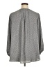 T Tahari 100% Polyester Gray 3/4 Sleeve Blouse Size 1X - photo 2