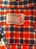 Crewcuts 100% Cotton Checkered-gingham Orange Short Sleeve Button-Down Shirt Size 14 - photo 3