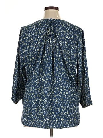 Jachs Girlfriend 3/4 Sleeve Blouse (view 2)