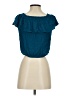 Express Outlet Teal Sleeveless Blouse Size XS - photo 2