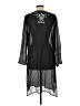 Chico's 100% Rayon Black Kimono Size Lg (2) - photo 2