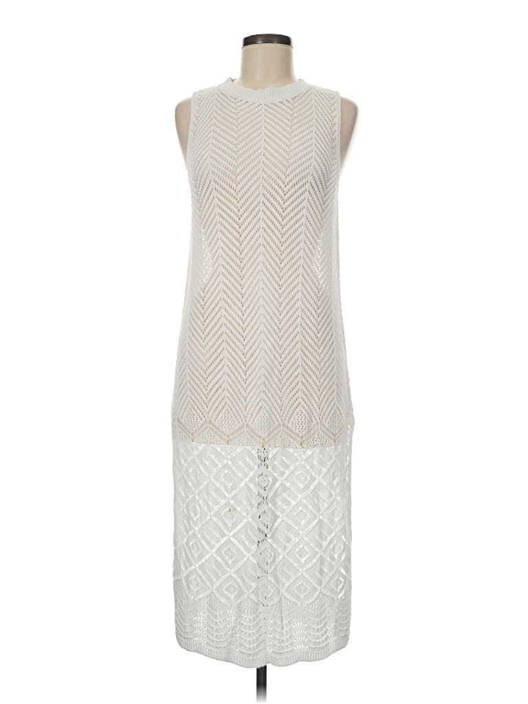 Pre-owned J By Joie Cardigan Sweater In Ivory