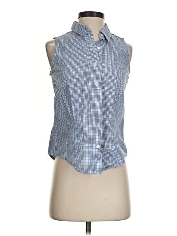 ROCKIES JEANS Sleeveless Button-Down Shirt (view 1)