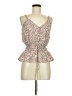Sienna Sky Tan Sleeveless Blouse Size M - photo 1