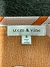 Stem & Vine Orange Short Sleeve Blouse Size S - photo 7