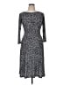 Unbranded Graphic Gray Cocktail Dress Size XL (estimated) - photo 1