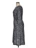 Unbranded Graphic Gray Cocktail Dress Size XL (estimated) - photo 5