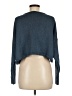 Shein 100% Polyester Stars Blue Pullover Sweater Size M - photo 2