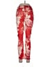 7 For All Mankind Floral Red Active Pants Size 30 waist - photo 1