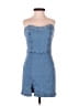 Hemline Blue Casual Dress Size S - photo 1