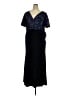 Eliza J Blue Cocktail Dress Size 18 - photo 1