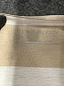 Talbots 100% Cotton Stripes Tan 3/4 Sleeve Top Size L - photo 7