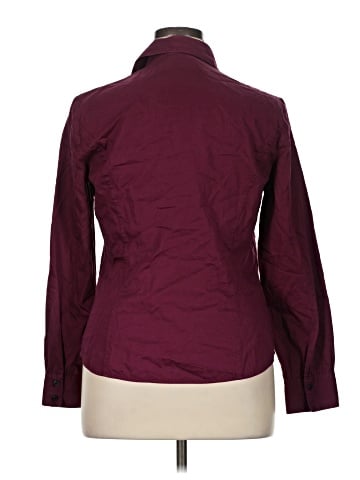 Ann Taylor LOFT Long Sleeve Button-Down Shirt (view 2)