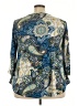 Stem & Vine Paisley Blue Long Sleeve T-Shirt Size 3X - photo 2