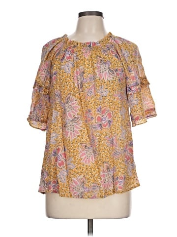 NANETTE Nanette Lepore Short Sleeve Blouse (view 1)