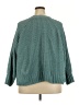 dip 100% Polyester Solid Teal Pullover Sweater Size 2X - photo 2