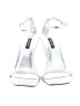 Nine West Silver Sandals Size 9 - photo 2