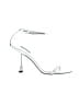 Nine West Silver Sandals Size 9 - photo 1