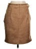 Blush Solid Tan Casual Skirt Size S - photo 2