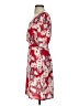 Paper Crown 100% Polyester Print Red Cocktail Dress Size 0 - photo 5
