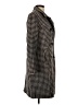 Giorgio Armani Houndstooth Black Coat Size 4 - photo 4
