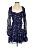 City Studio 100% Polyester Blue Casual Dress Size XS - photo 1