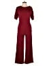 Unbranded Solid Burgundy Jumpsuit Size L (estimated) - photo 1
