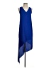 Express Color Block Blue Cocktail Dress Size S - photo 1