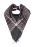 Ann Taylor LOFT 100% Polyester Plaid Purple Black Scarf One size - photo 1