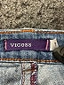 Vigoss Blue Denim Shorts Size 7 - photo 3