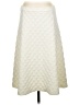 HD in Paris Chevron-herringbone Ivory Formal Skirt Size S - photo 1