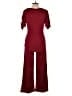 Unbranded Solid Burgundy Jumpsuit Size L (estimated) - photo 2