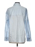 Vince. Color Block Blue Long Sleeve Button-Down Shirt Size S - photo 2