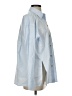 Vince. Color Block Blue Long Sleeve Button-Down Shirt Size S - photo 4